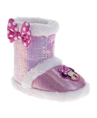 Toddler Gril's Booties Warm, Fluffy, and Fun House Slippers