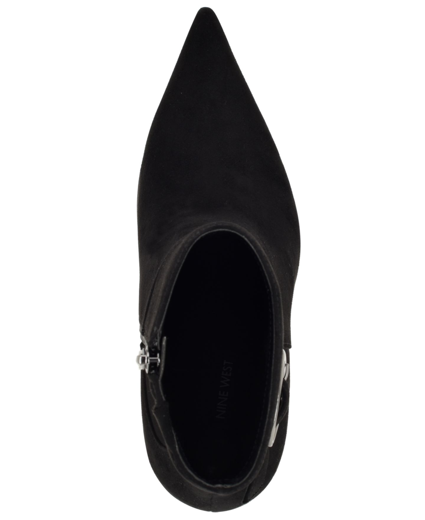 Женские ботинки Nine West Gretzy Pointed Toe Stiletto Dress Booties, цвет: Чёрный — фото 4