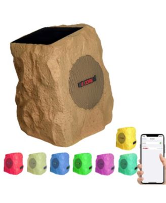 Outdoor Rock Speakers 100W Bluetooth Waterproof Landscape Speaker for Patio Pool Outdoor