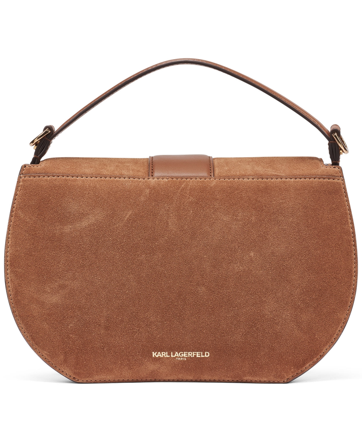 Karl Lagerfeld Paris Jocelina Leather Small Shoulder Handbag