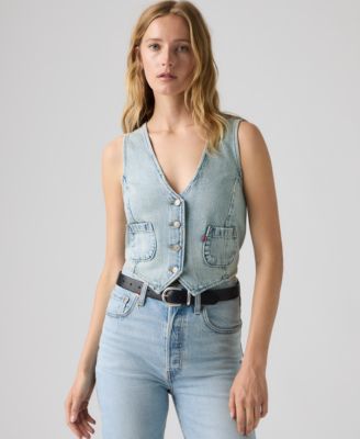 Women's Cotton Tailored Vest