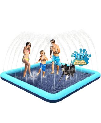 117'' Dog Splash Pad Sprinkler Pool Outdoor