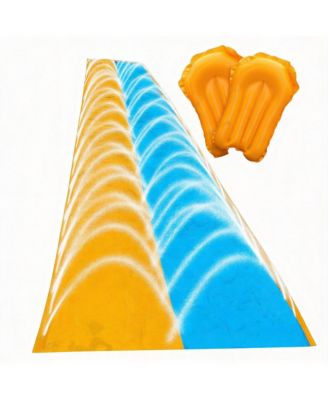 20ft Slip Slide Inflatable Bodyboards Sprinkler Summer Heavy Duty