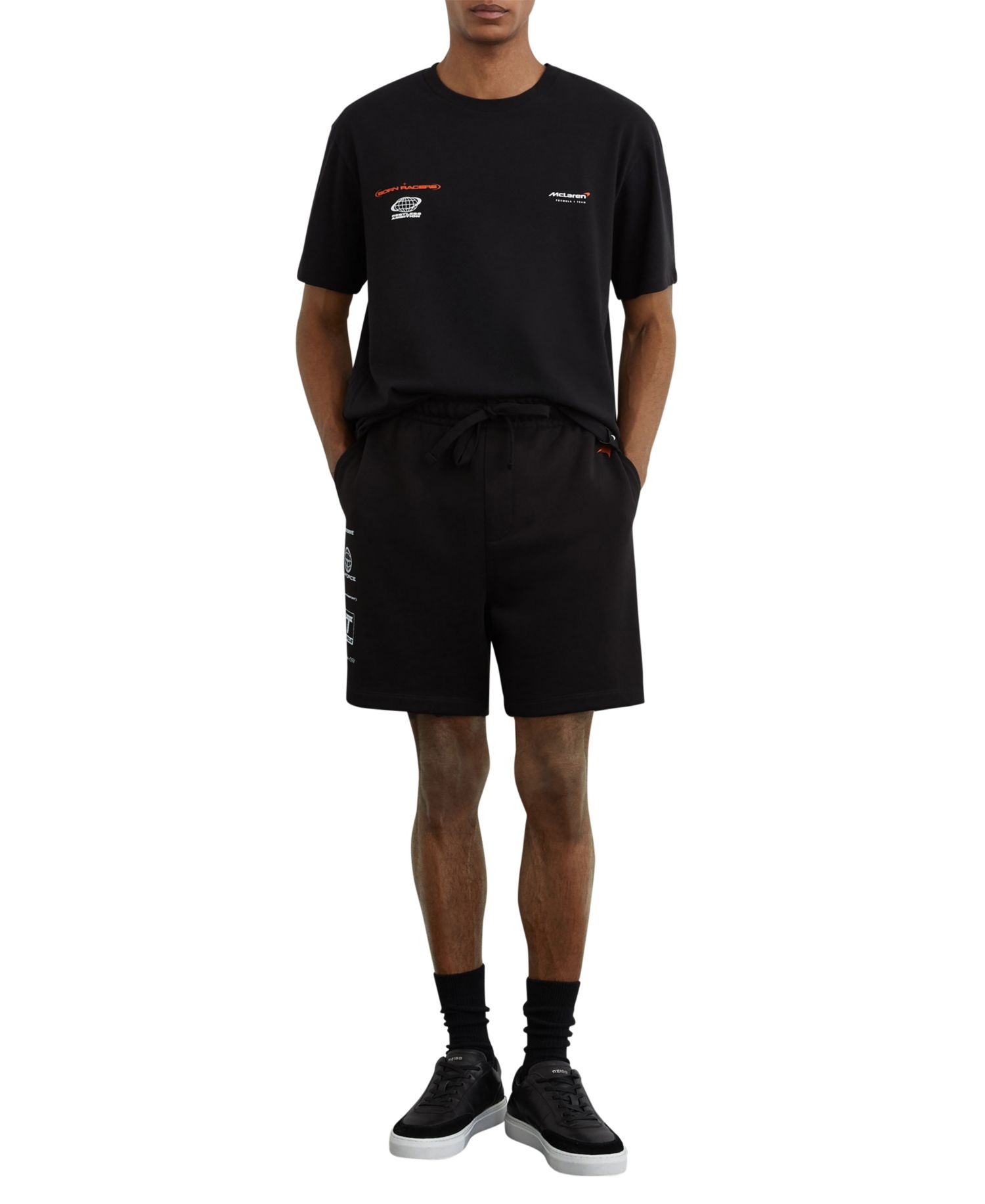Men's Nox Logo Printed Mclaren T-Shirt