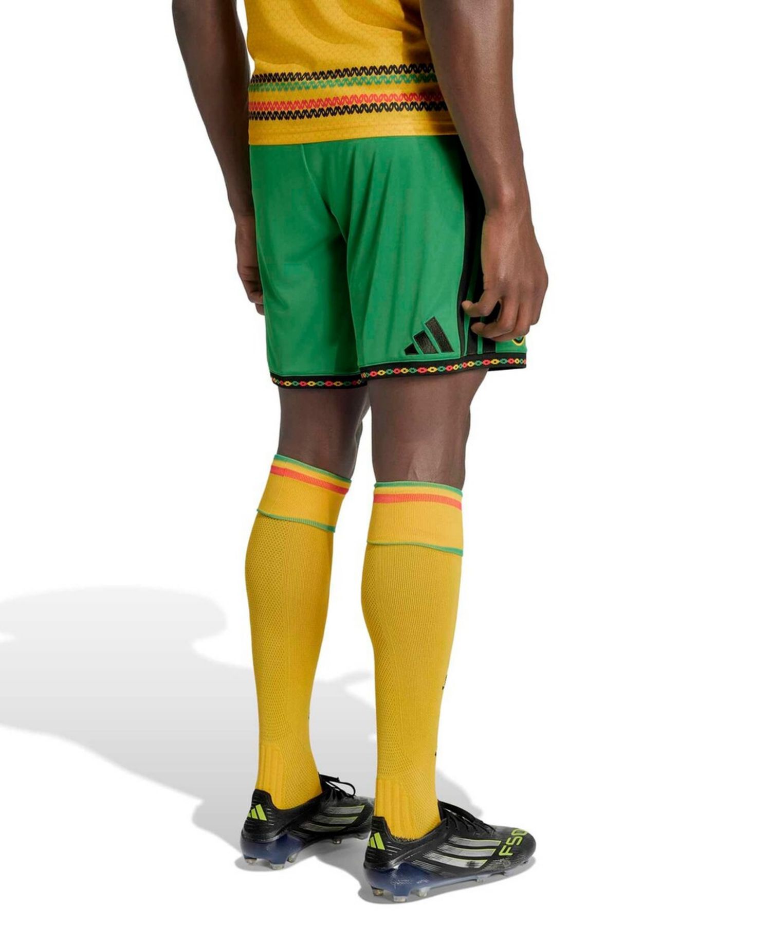 Men's Green Jamaica National Team Replica Shorts