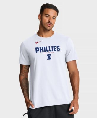 Men's White Philadelphia Phillies Bold Team Name T-Shirt