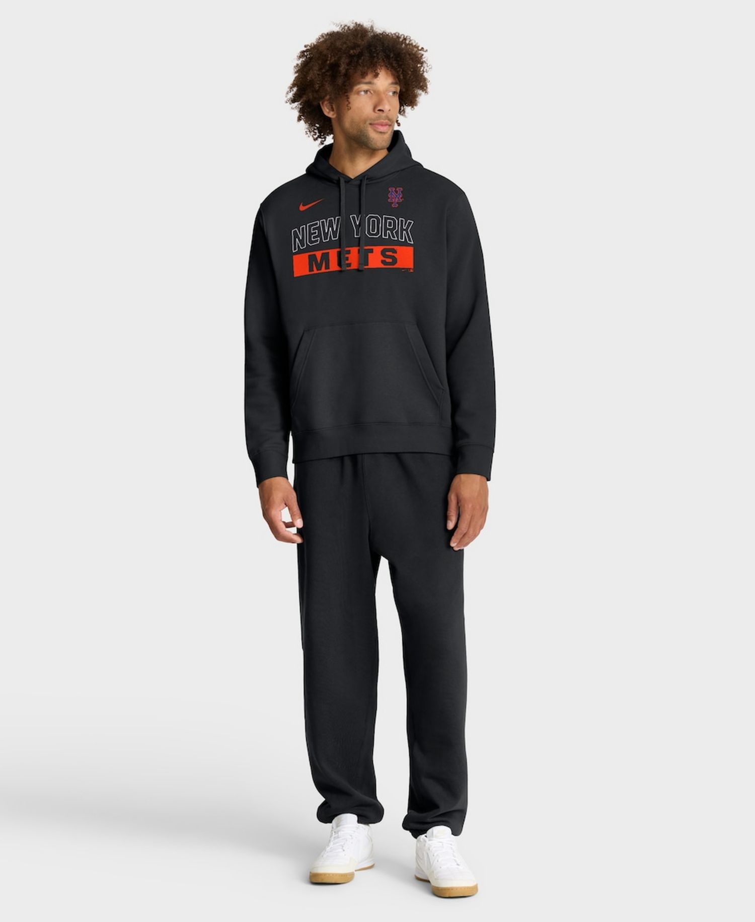 Men's Black New York Mets Primetime Club Hoodie
