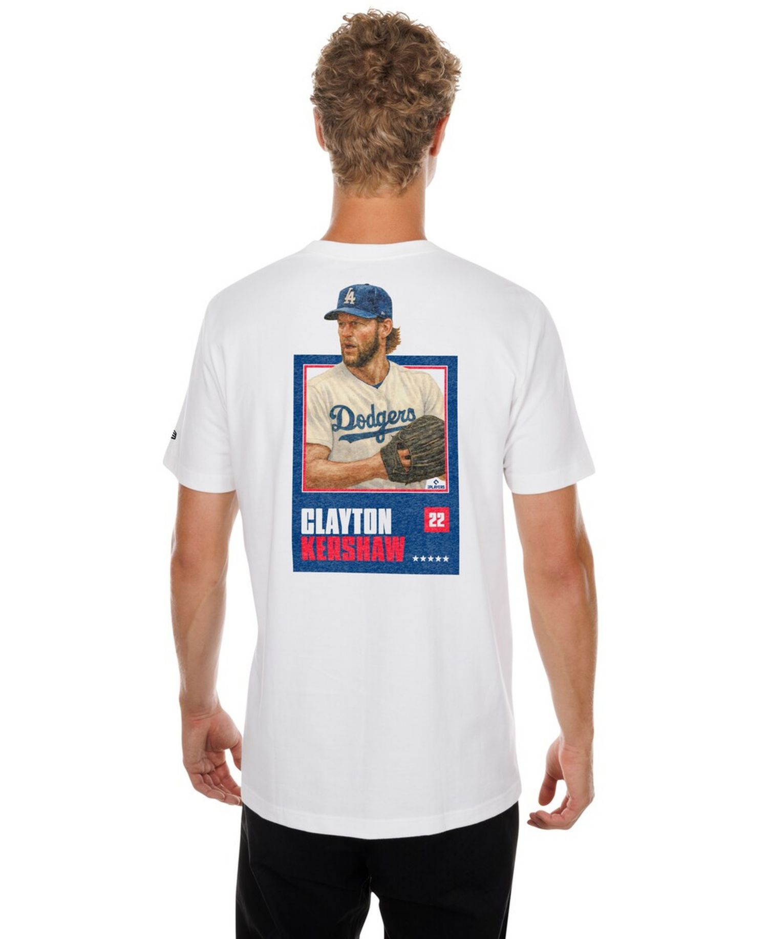 Men's Clayton Kershaw White Los Angeles Dodgers Thank You Kersh T-Shirt