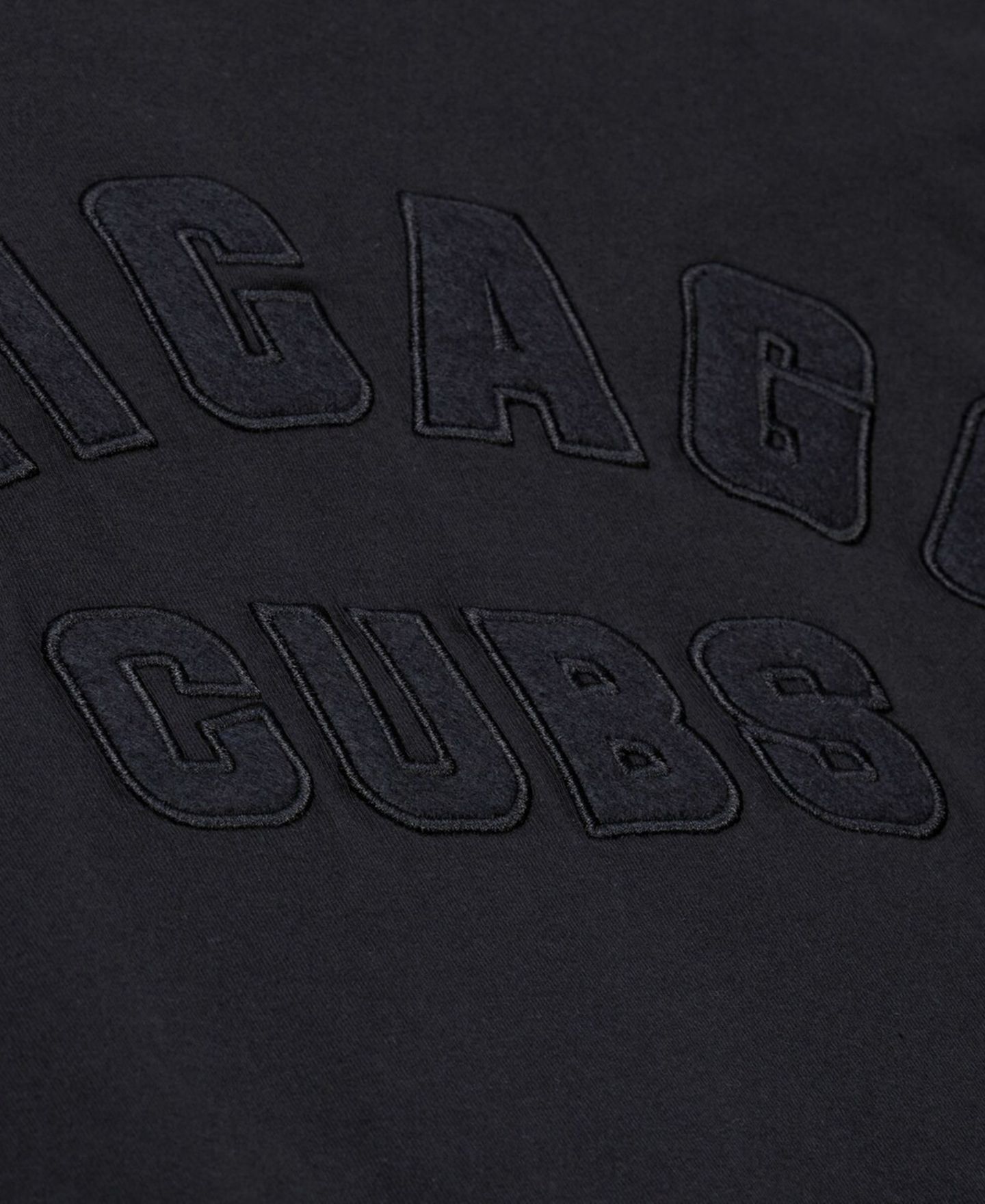 Мужская футболка Mitchell & Ness Black Chicago Cubs Cooperstown Collection Phantom — фото 4