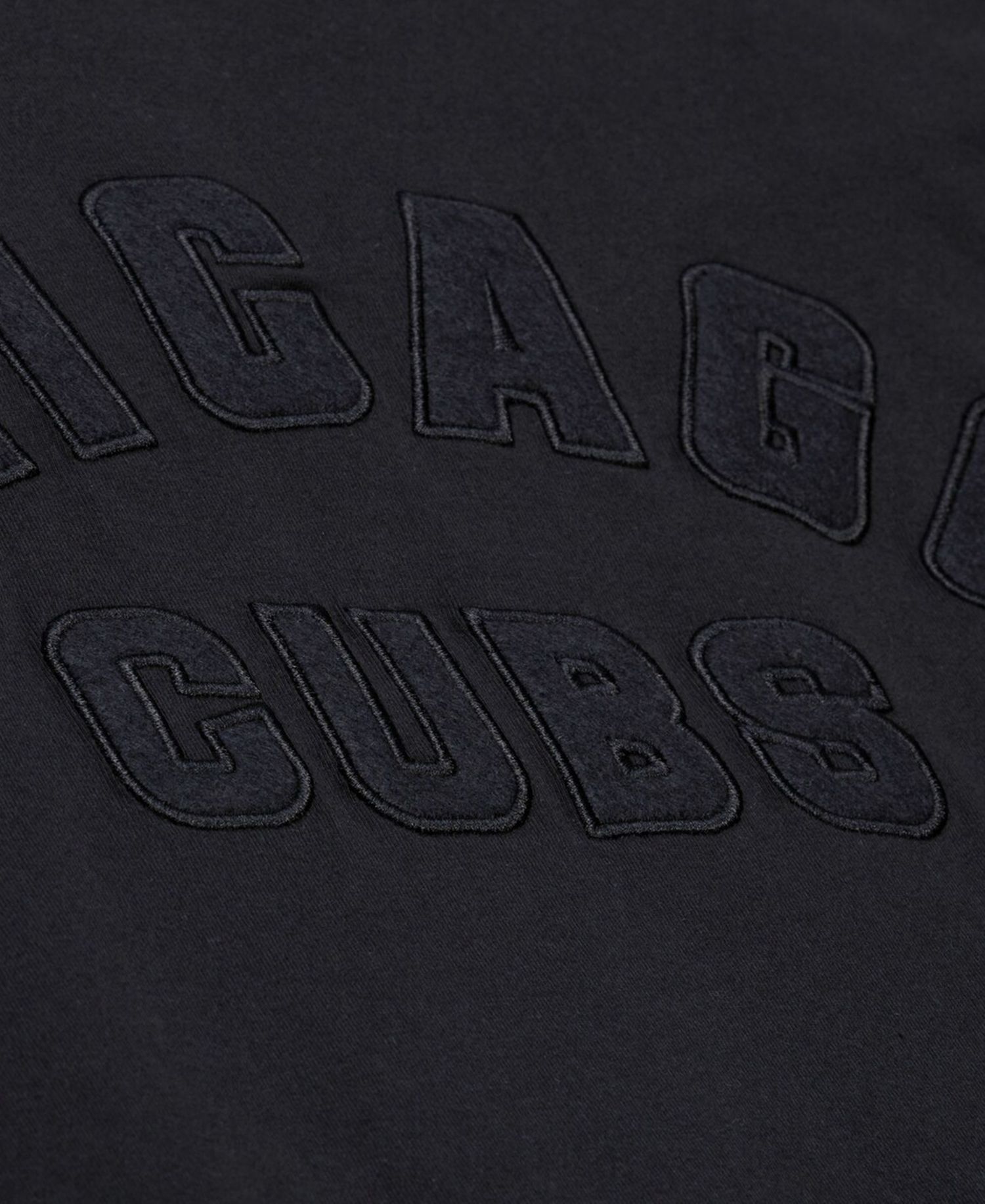 Men's Black Chicago Cubs Cooperstown Collection Phantom T-Shirt
