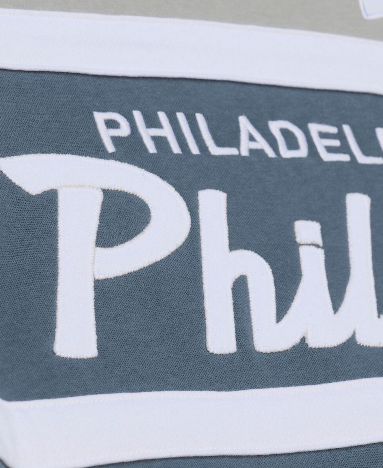 Men's Gray Philadelphia Phillies Cooperstown Collection Thunderstorm Head Coach Hoodie