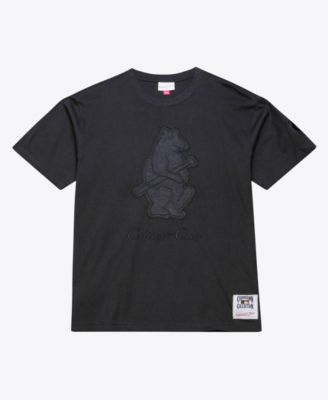 Men's Black Chicago Cubs Cooperstown Collection Phantom T-Shirt