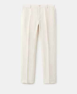 Men's Linen Striped Pants