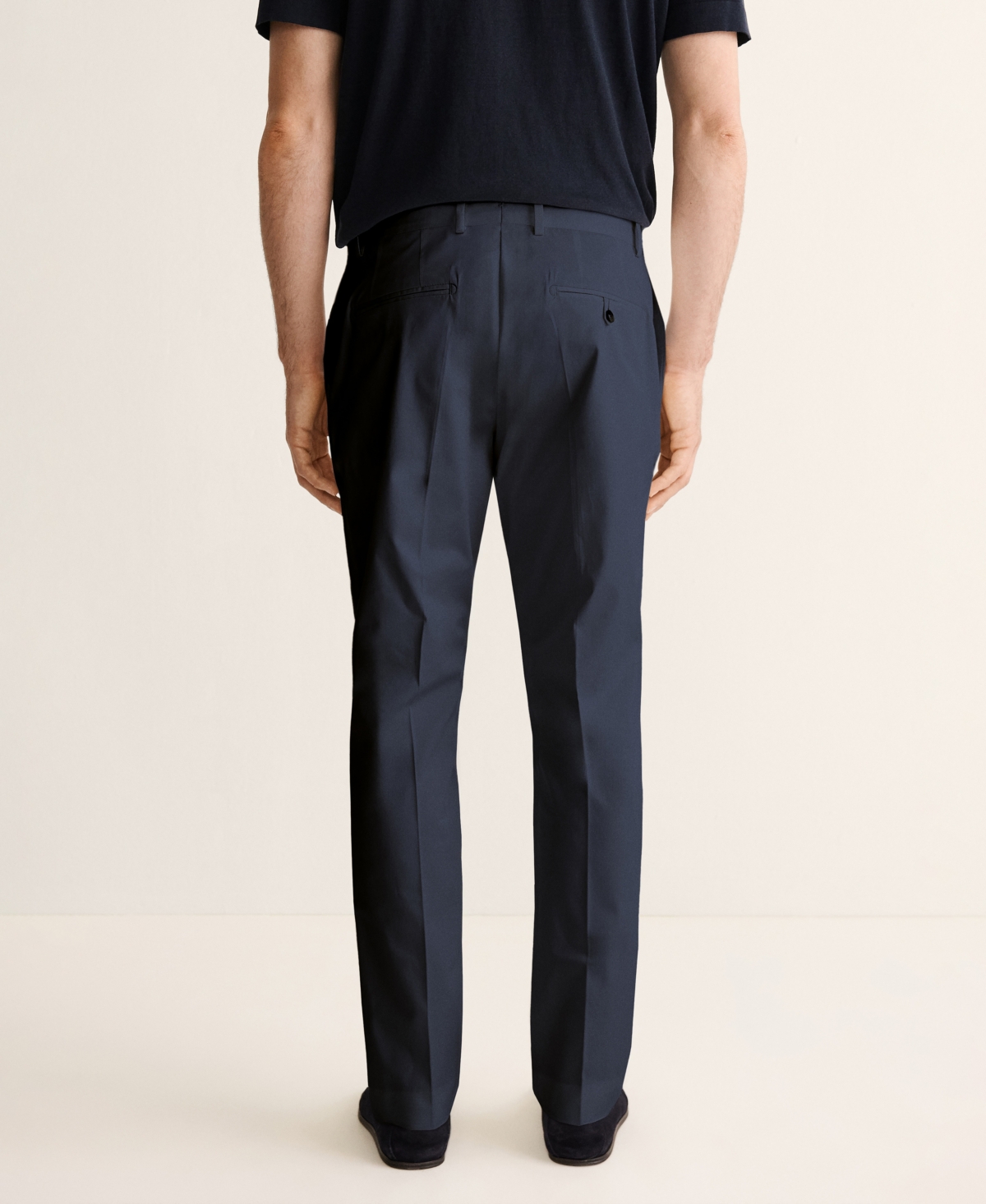 Mango Men's Slim-Fit Cotton Pants