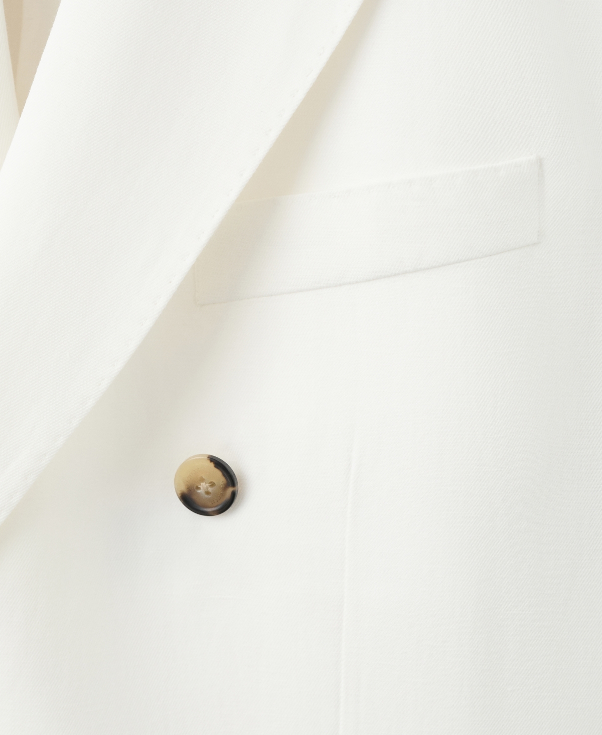 Mango Men's Slim-Fit Linen-Blend Double-Breasted Blazer