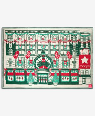 Macy's 100th Thanksgiving Day Parade Herald Square Store Motif Throw Blanket, Macy's Exclusive