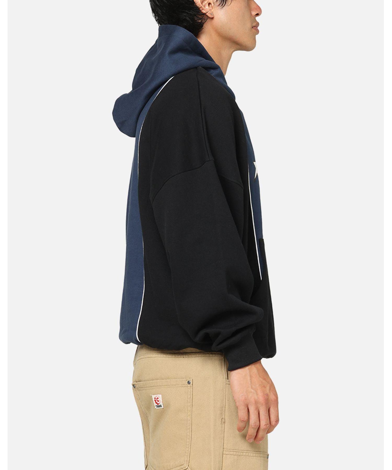 Men's Piped Pullover Hoodie
