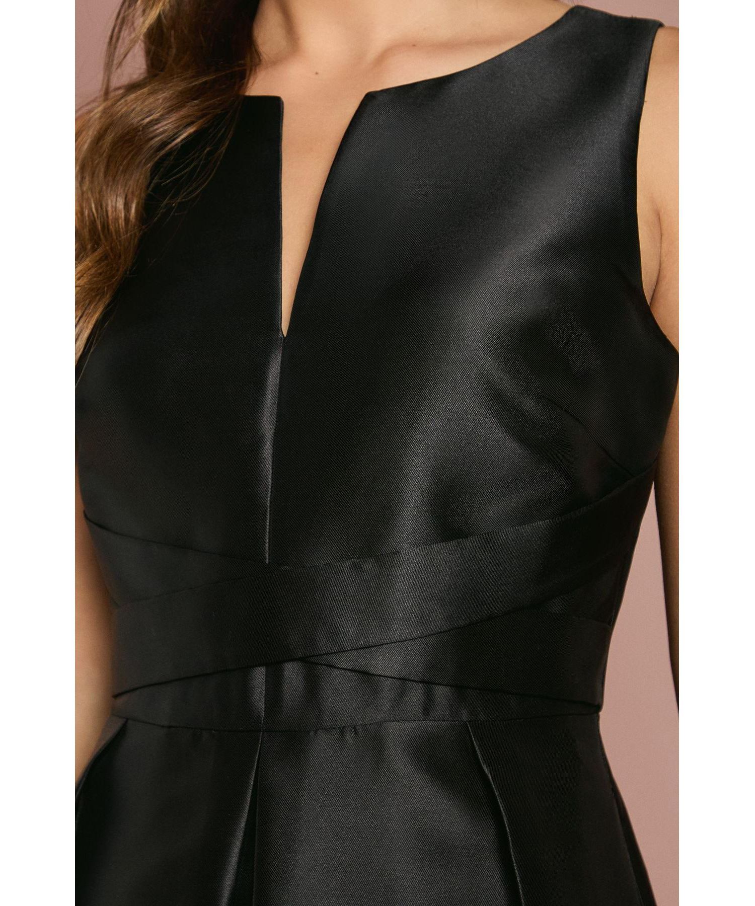 Women's Fit And Flare Sleeveless Dress