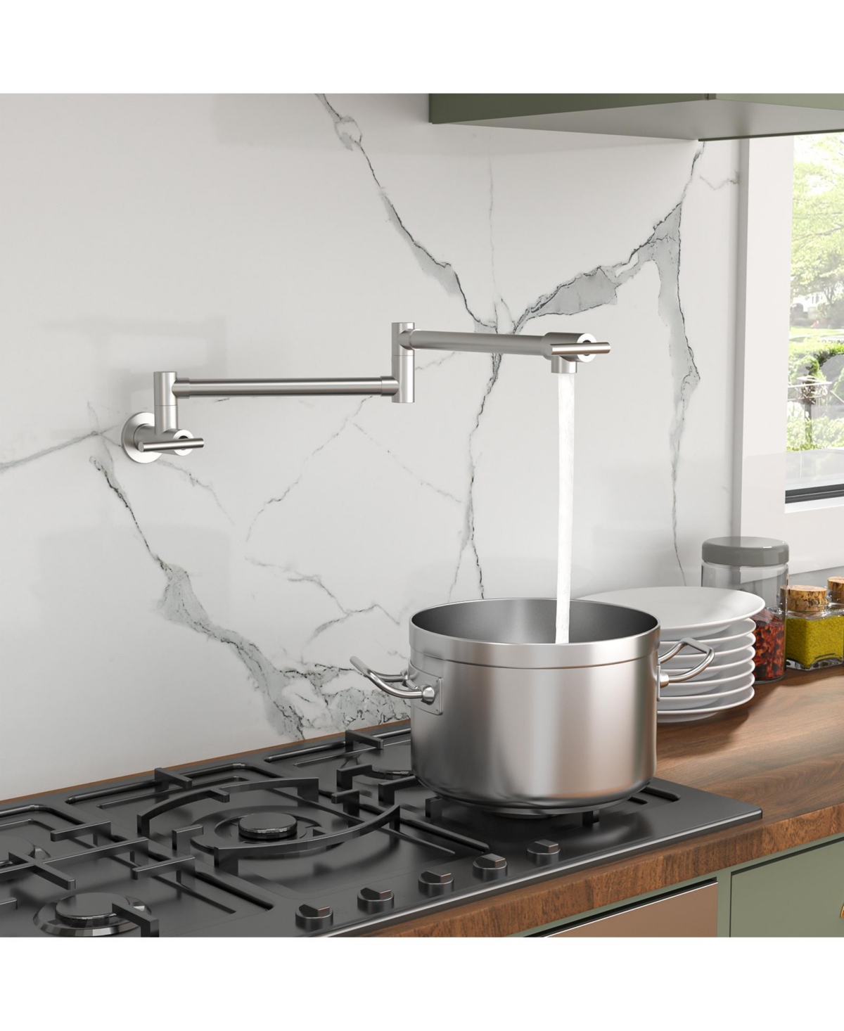Phying Pot Filler Faucet