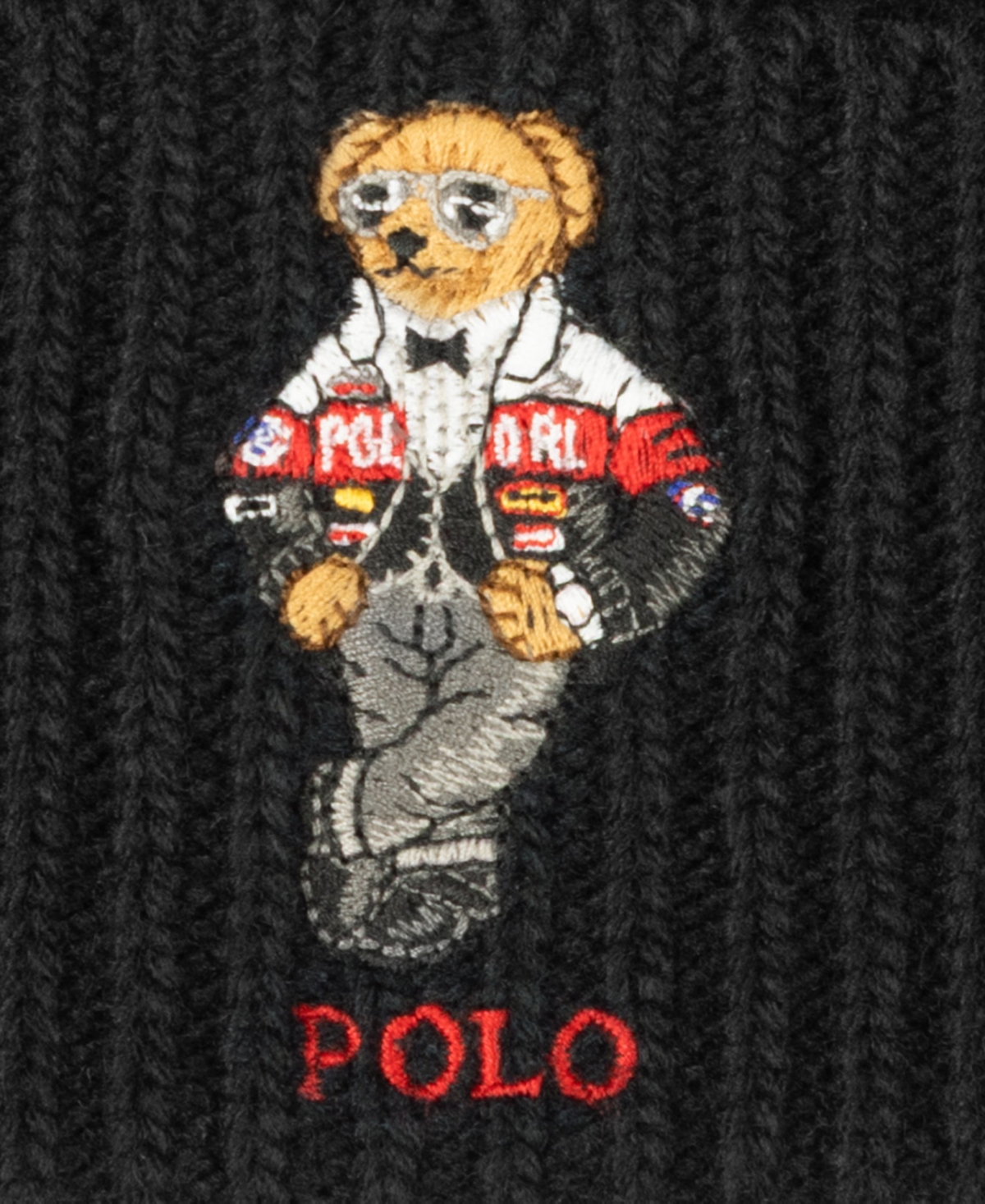 Polo Ralph Lauren Men's Racing Bear Beanie Hat