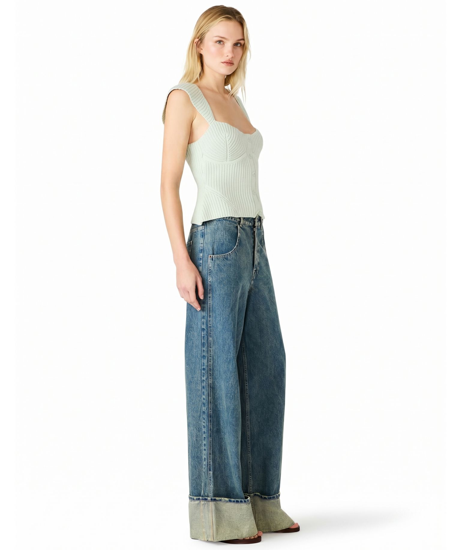 Women's Preslee Sleeveless Cropped Top