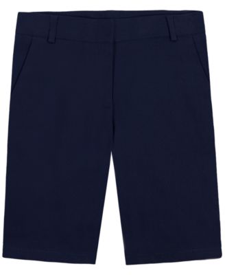 Girls' 4-6X Twill Bermuda Shorts