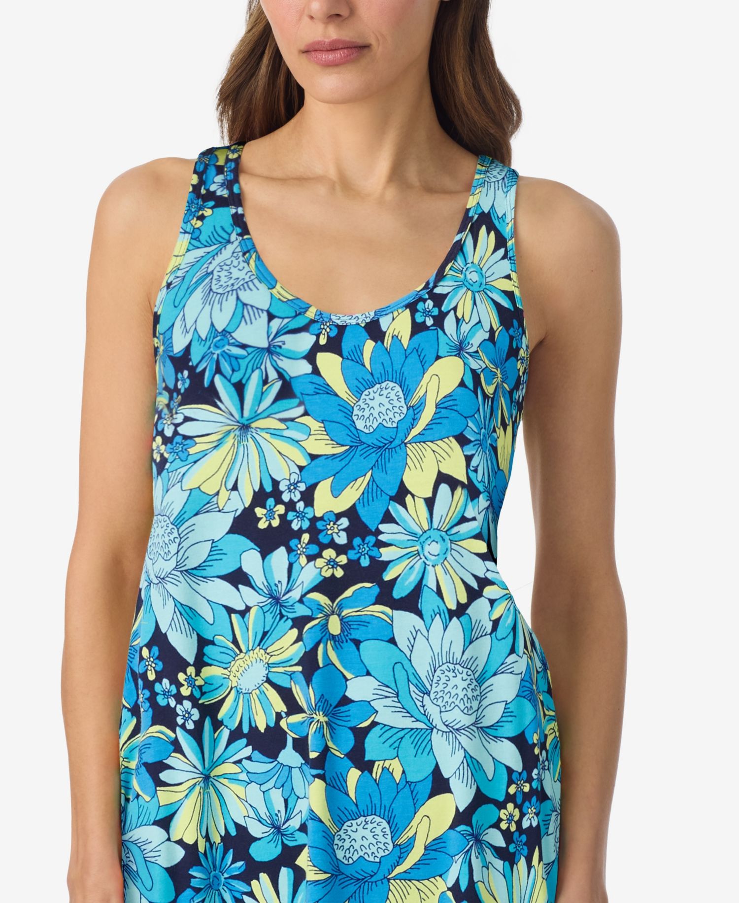 Women's Sleeveless Top & Boxer Shorts, 2-Piece Set