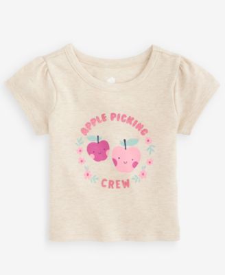 Baby Girls' Mix & Match Short-Sleeve Apple Picking T-Shirt