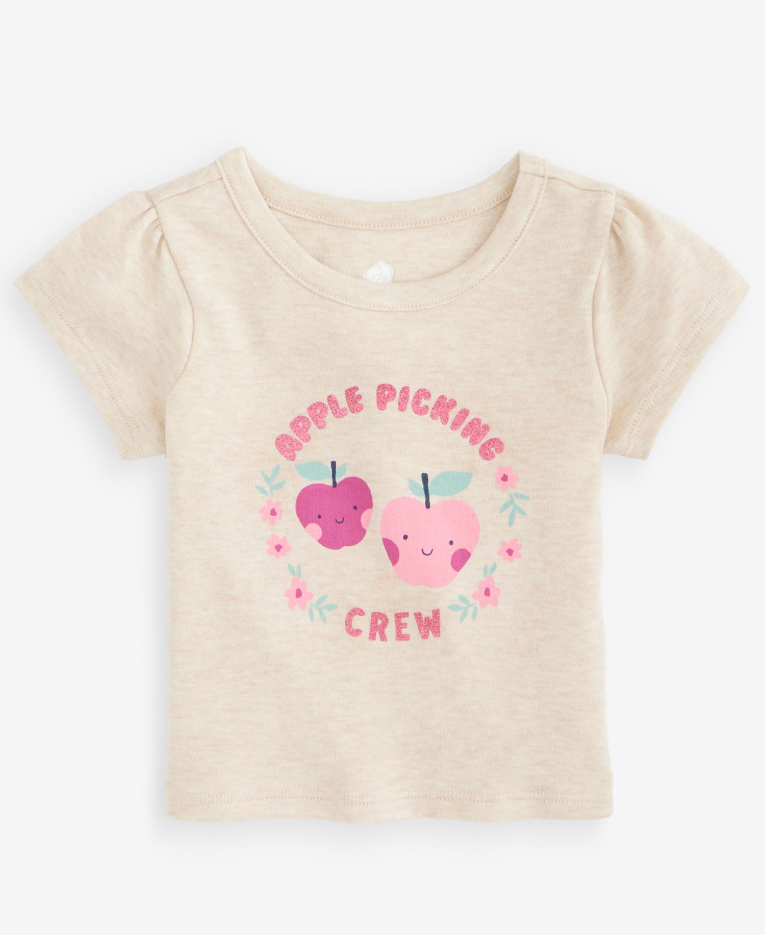 Baby Girls' Mix & Match Short-Sleeve Apple Picking T-Shirt