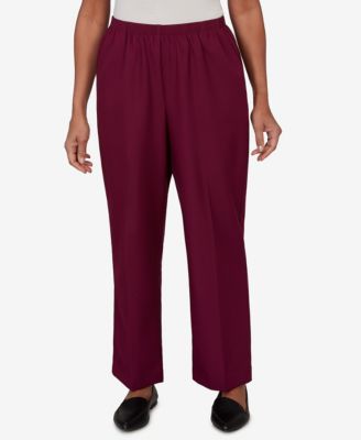 Women's Colored Classic Pull-On Pants