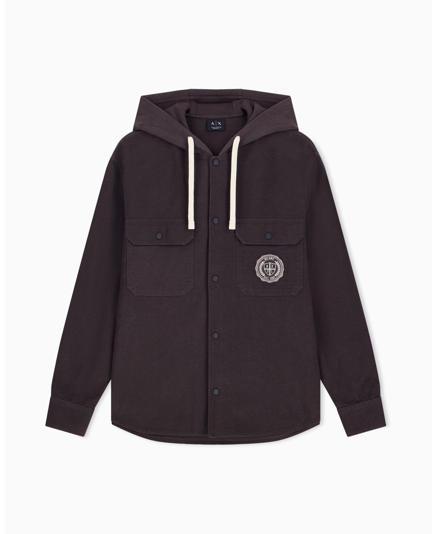 Men's Crossover Hooded Jacket