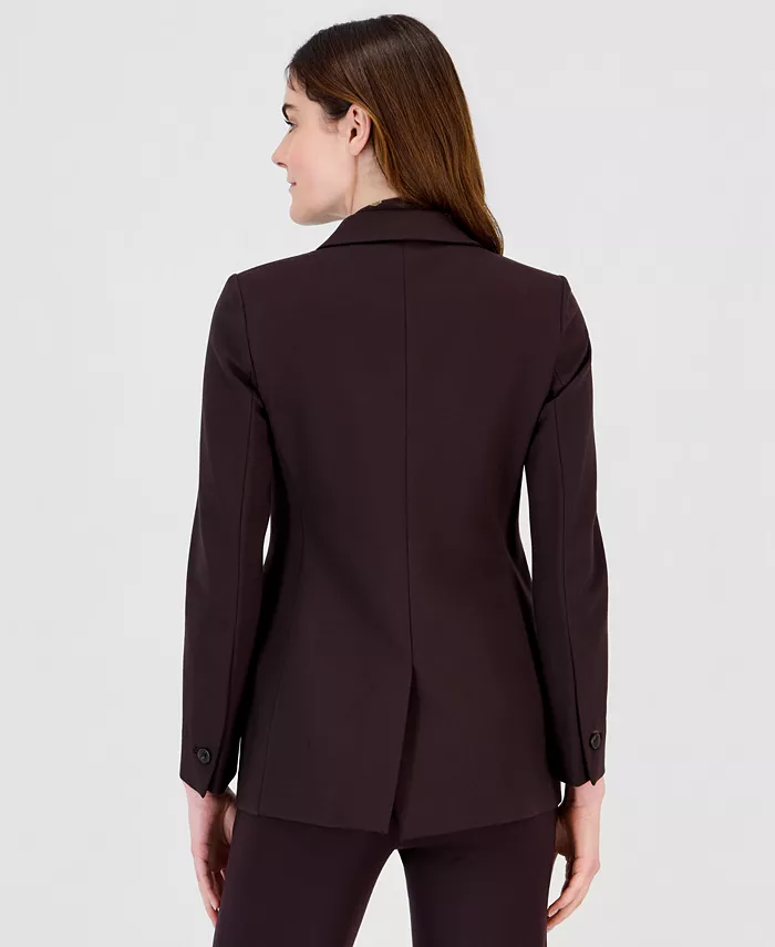 Women's Three-Button Notched-Collar Blazer - thumbnail 2