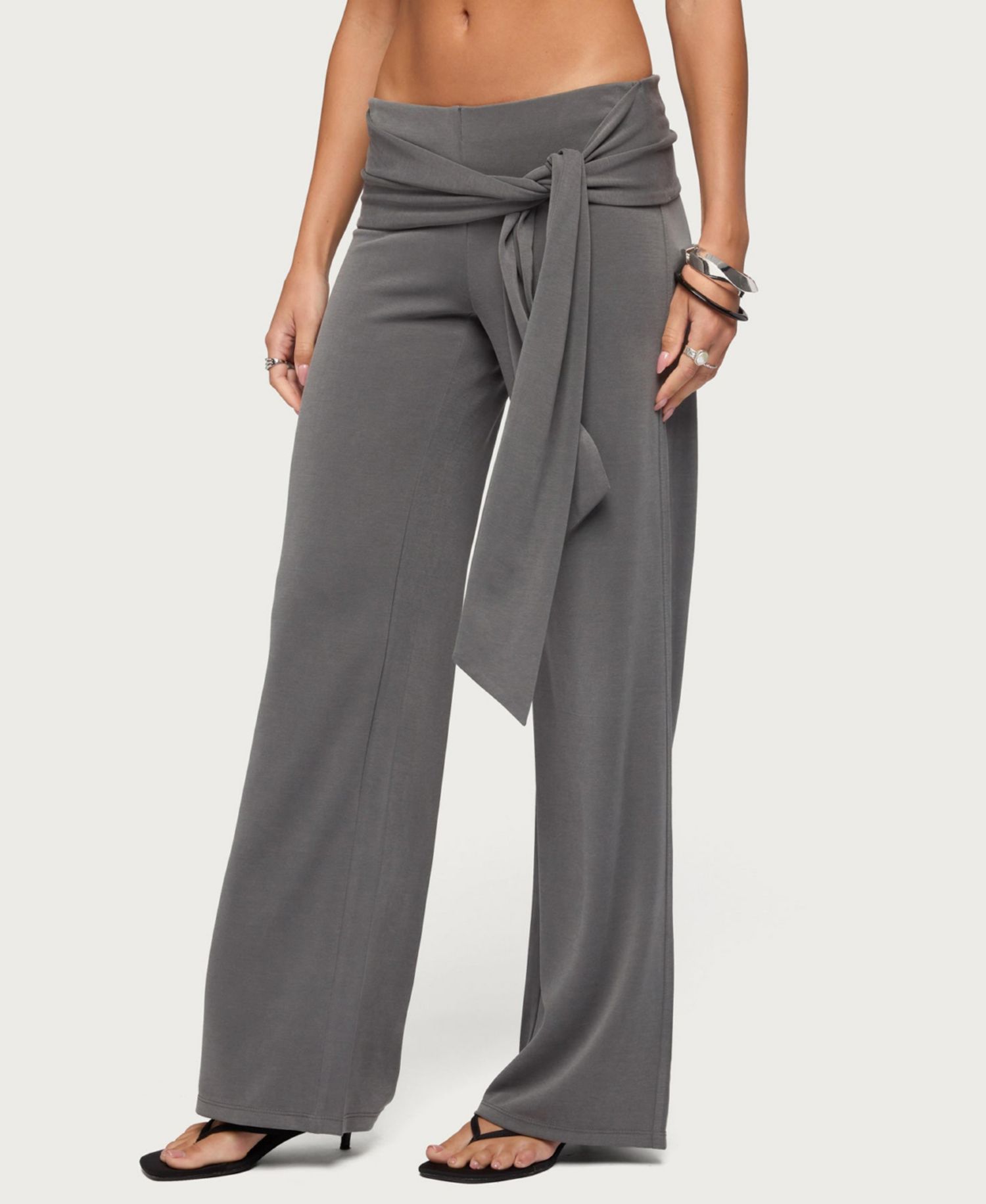Women's Xyla Straight Leg Tie Pants