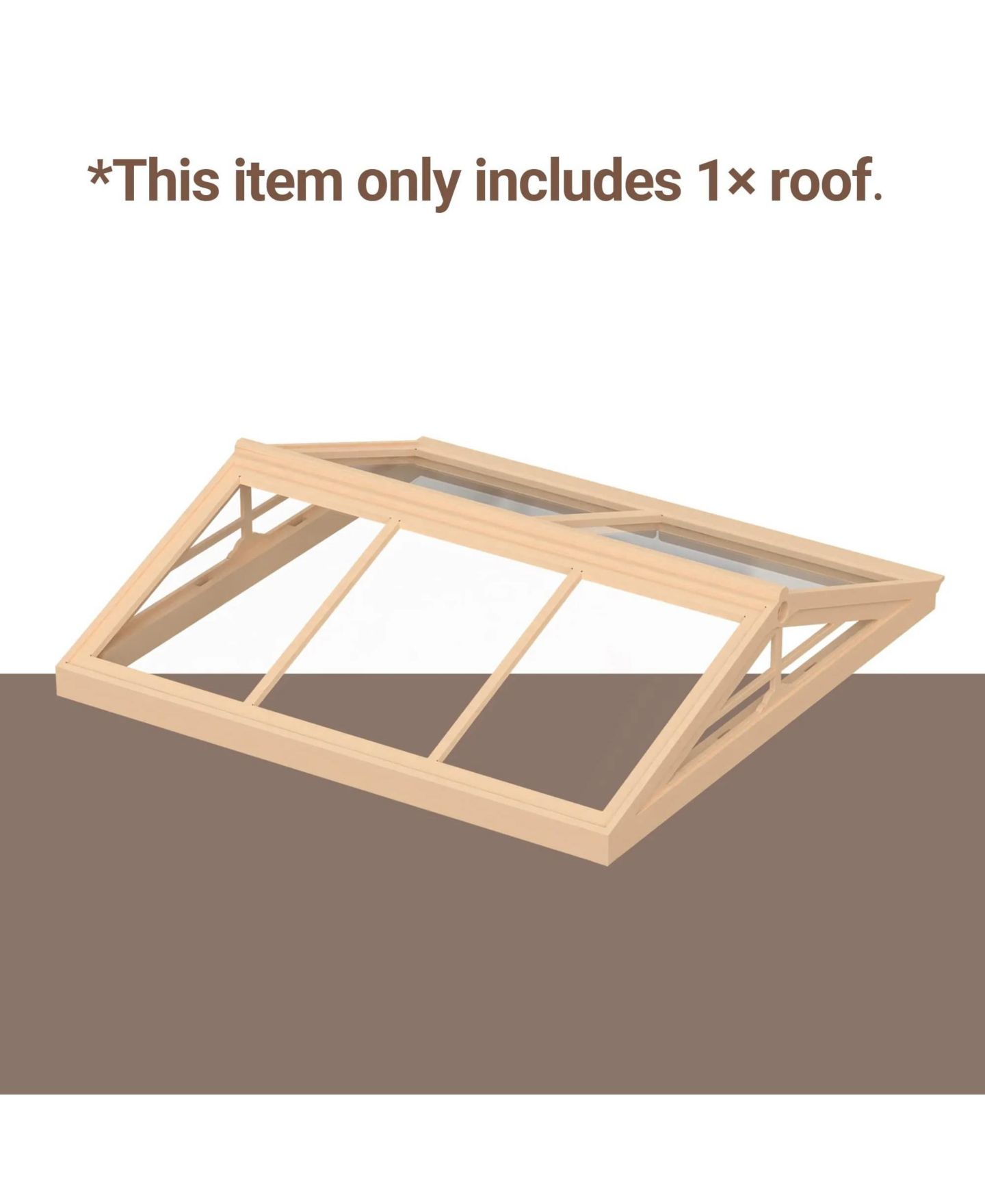 Детские куклы Robotime Super Creator Dust-Proof Roof, 6.4"L x 6.6"W x 1.6"H, Ages 8+, цвет: Бежевый — фото 3