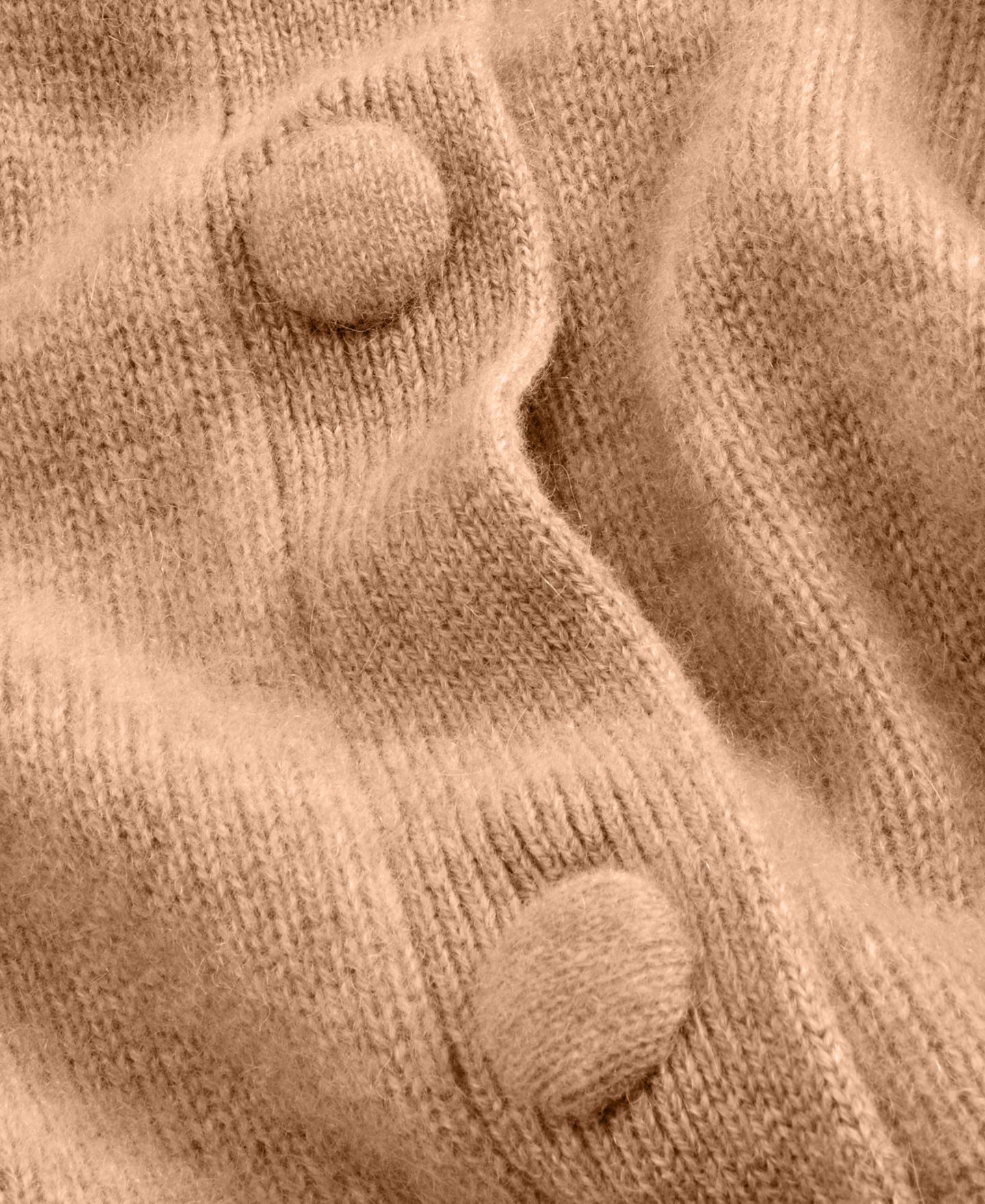 Женский кардиган Charter Club 100% Cashmere Chunky Crewneck, цвет: Меланжевый верблюжий — фото 5