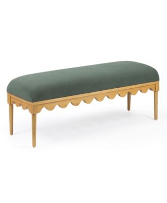 Oodle 56.5" Fabric Mohair Bench