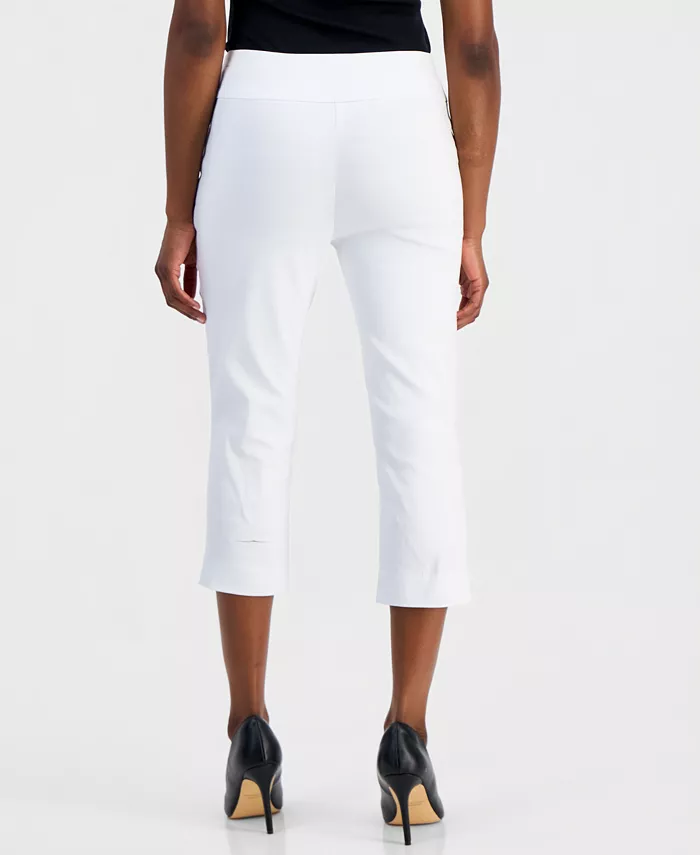 Petite Tummy-Control Pull-On Capri Pants - thumbnail 8