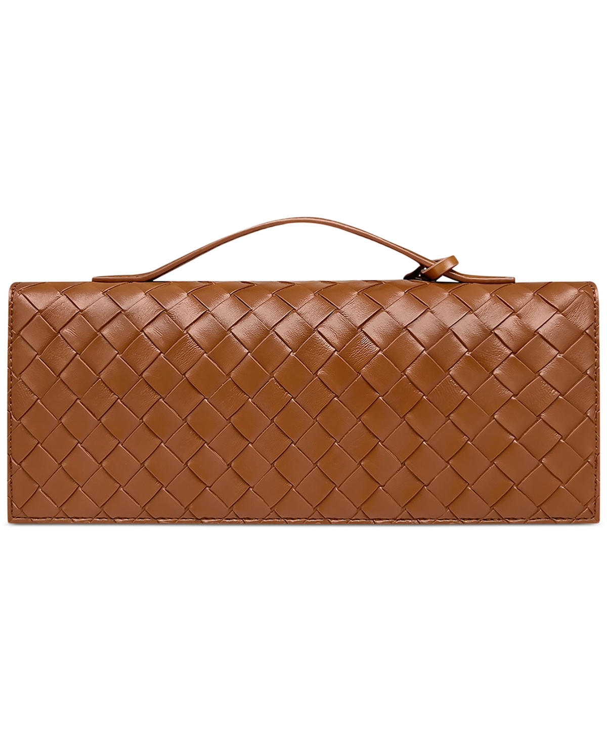 Jw Pei Celeste Small Woven Textured Envelope Top Handle Clutch Handbag