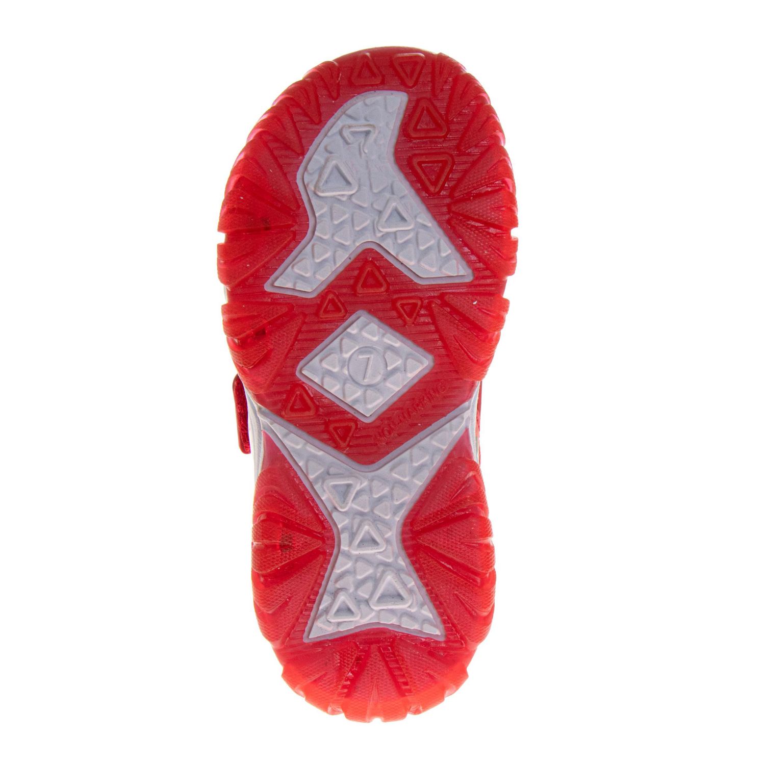 Little Boys Pixar Cars Open-Toe Light-Up Sport Sandals, Hook and Loop Outdoor Sandals Featuring Lightning McQueen (Toddler/Little Kid)