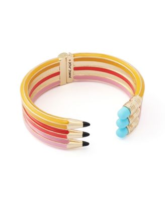 Pink Best In Class Triple Pencil Bangle Bracelet