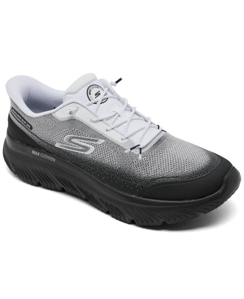 Мужские кроссовки Skechers Slip-Ins: GO Walk Max Cushioning - Zoltar, цвет: Чёрный