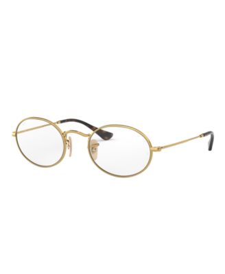 Unisex Oval Optics Eyeglasses, RB3547V