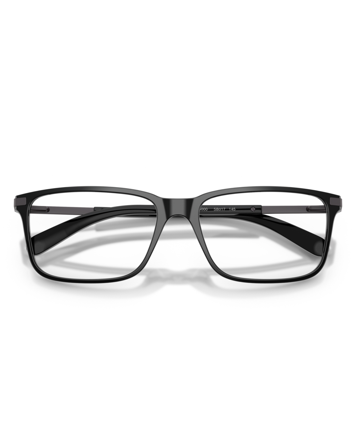 B by Brooks Brothers Men's Rectangle Eyeglasses