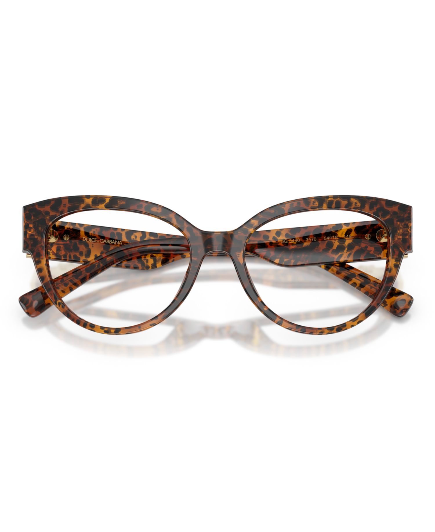 Woman Cat Eye Plastic DG3440 Eyeglasses