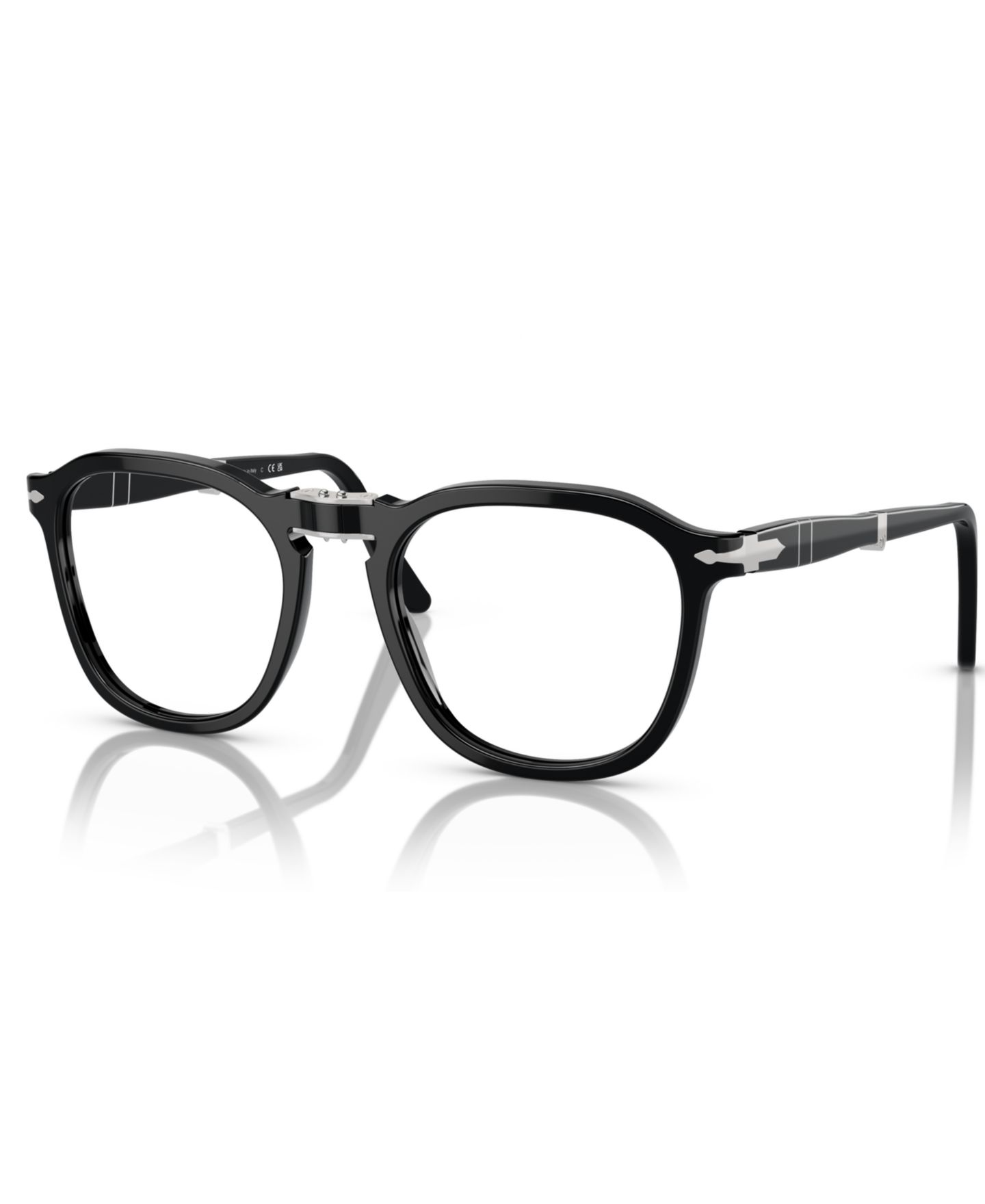 Очки Persol Unisex Rene Eyeglasses, PO3345V, цвет: Чёрный — фото 1