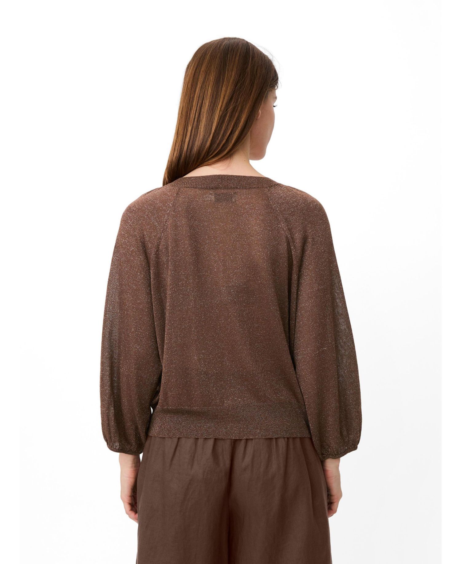 Women's Malakker Balloon Sleeve Knit Cardigan