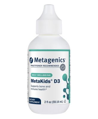 MetaKids Vitamin D3 1000 IU Liquid Drops Supports Bone, Teeth and Immune Health High-Absorption, Unflavored 2 Fluid Ounce, 2,275 Servings