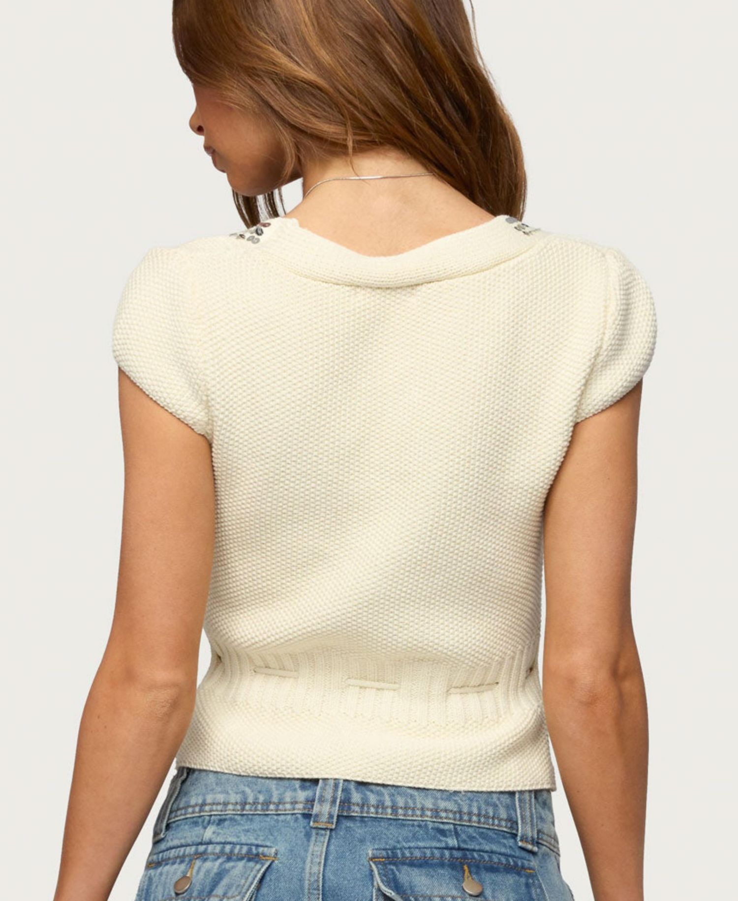 Women's Cate Sequin Knit Top