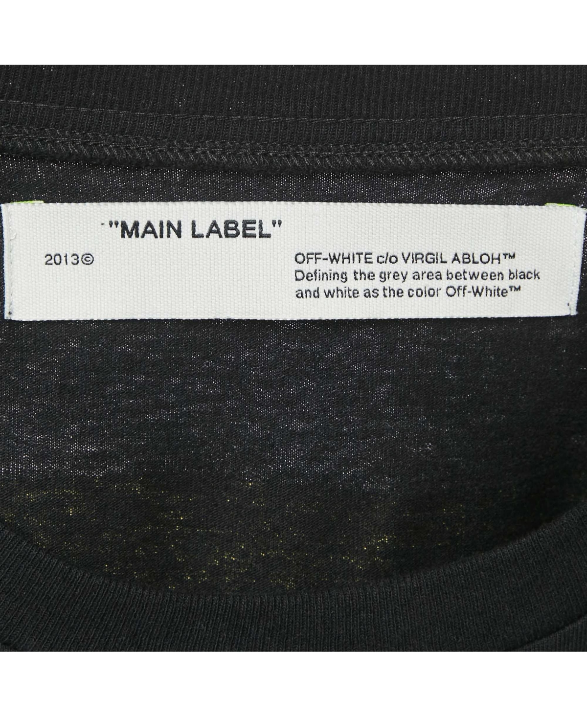 Pre-Owned Off-White Men's Acrylic Arrow Print Cotton T-Shirt