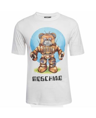 Men's Cotton Robotic Teddy Print T-Shirt